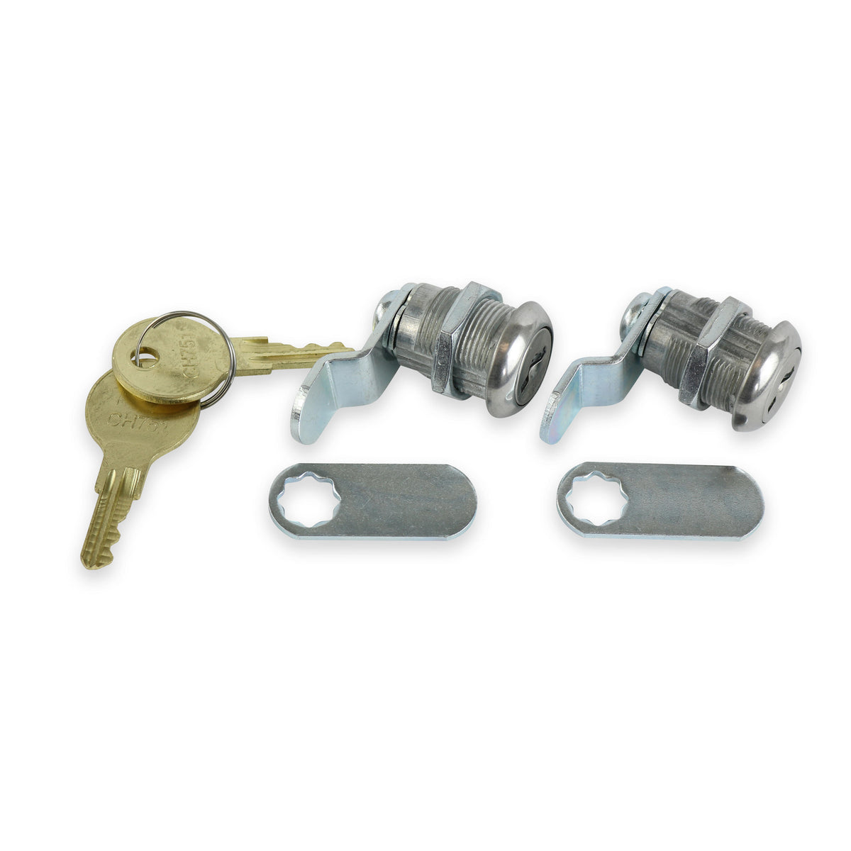 Leisure Locks RV Cam Latch with Keyed Lock for Compartment Doors 0.63 Inch (Metal)