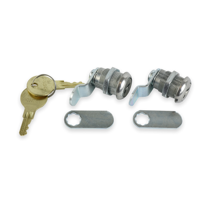 Leisure Locks RV Cam Latch with Keyed Lock for Compartment Doors 1.13 Inch (Metal)
