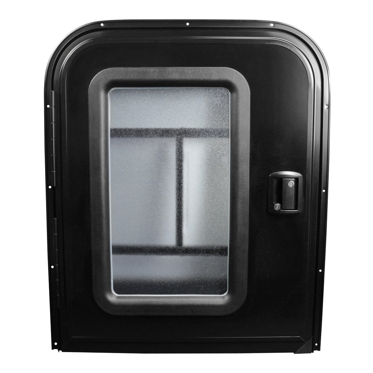 Leisure Coachworks Trailer Teardrop Doors for Entry 26 Inch x 32 Inch Passenger (Black)