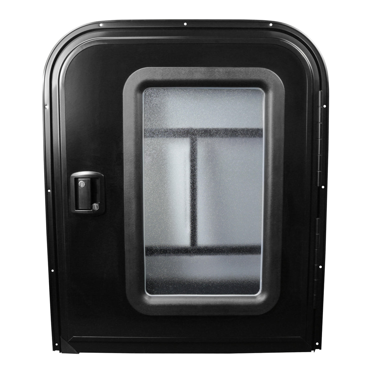 Leisure Coachworks Trailer Teardrop Doors for Entry 26 Inch x 32 Inch Passenger (Black)