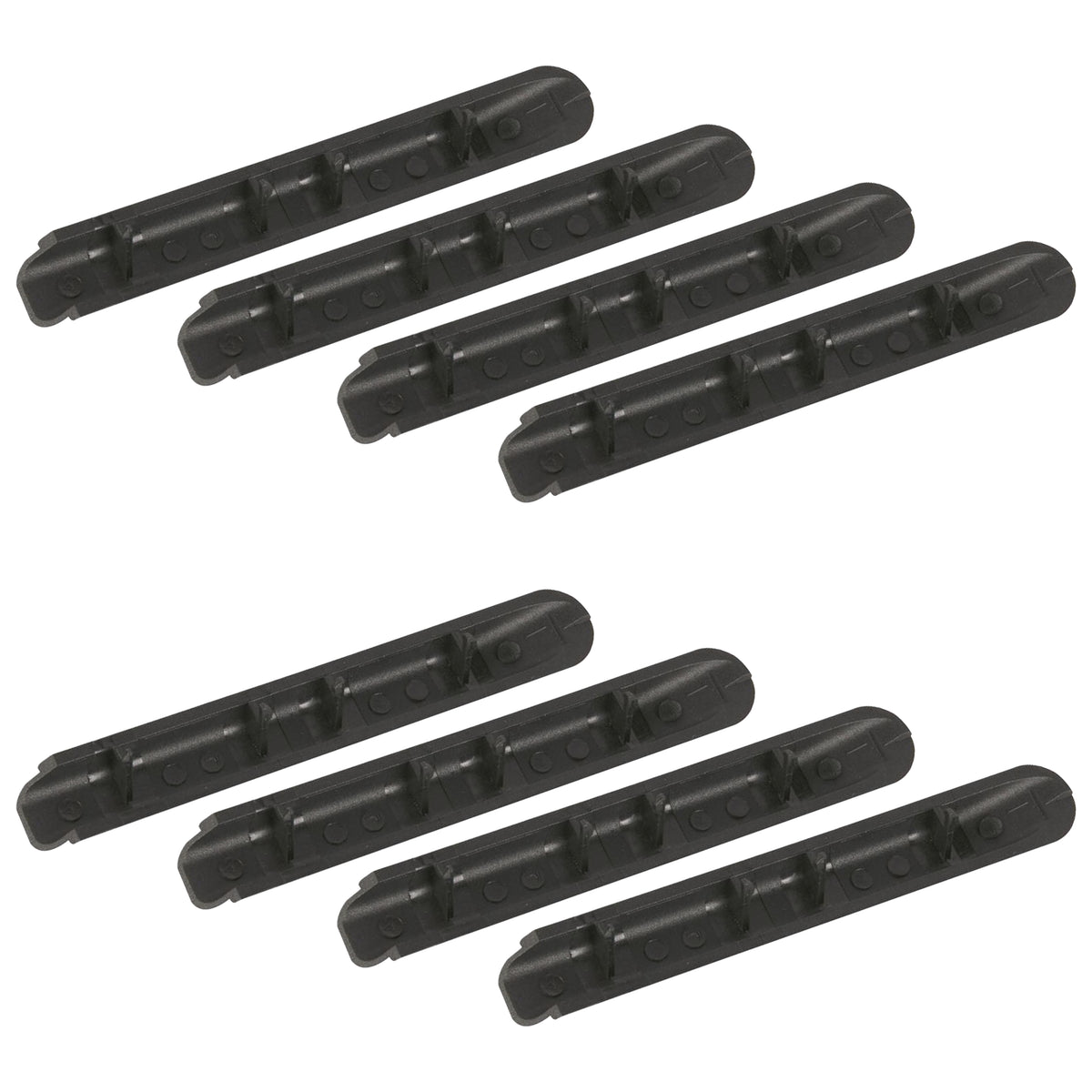 Leisure Coachworks RV Weep Hole Cover for Passenger Window Right Hand Side 0.5 Inch x 0.75 Inch x 5.25 Inch (Black)