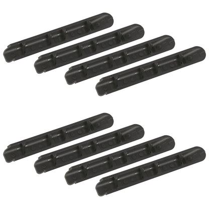 Leisure Coachworks RV Weep Hole Cover for Passenger Window Right Hand Side 0.5 Inch x 0.75 Inch x 5.25 Inch (Black)