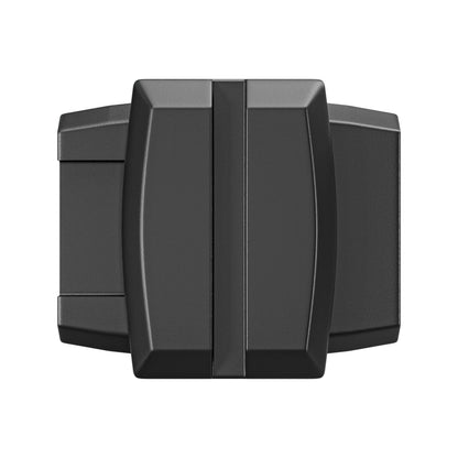 Leisure Coachworks RV Refrigerator Clip Latch Kit Replacement for 20 Inch Upper Lower Side Wall Vent (Black)