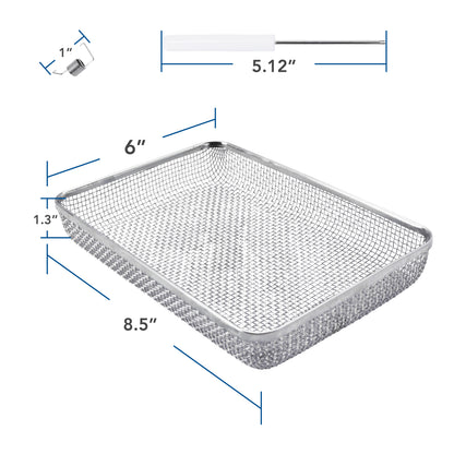 Leisure Coachworks RV Bug Screen Kit for Water Heater and Furnace Vent Mesh Screens 3 Piece Set (Metal)