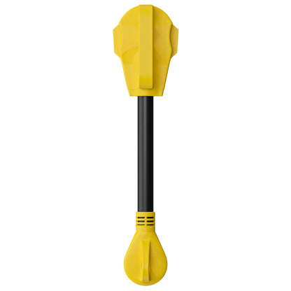 Leisure Cords 50AMP RV Dogbone Adapter Cord Standard NEMA 14-50P to TT-30R 12 Inch (Yellow)