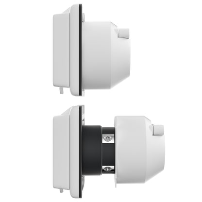Leisure Cords 30AMP RV Power Inlet Twist Locking NEMA L5-30P 3 Inch (White)