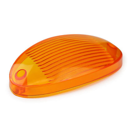 Leisure LED 12V RV Exterior LED Porch Light Oval Cool White with Amber Lens 6 Inch (White)