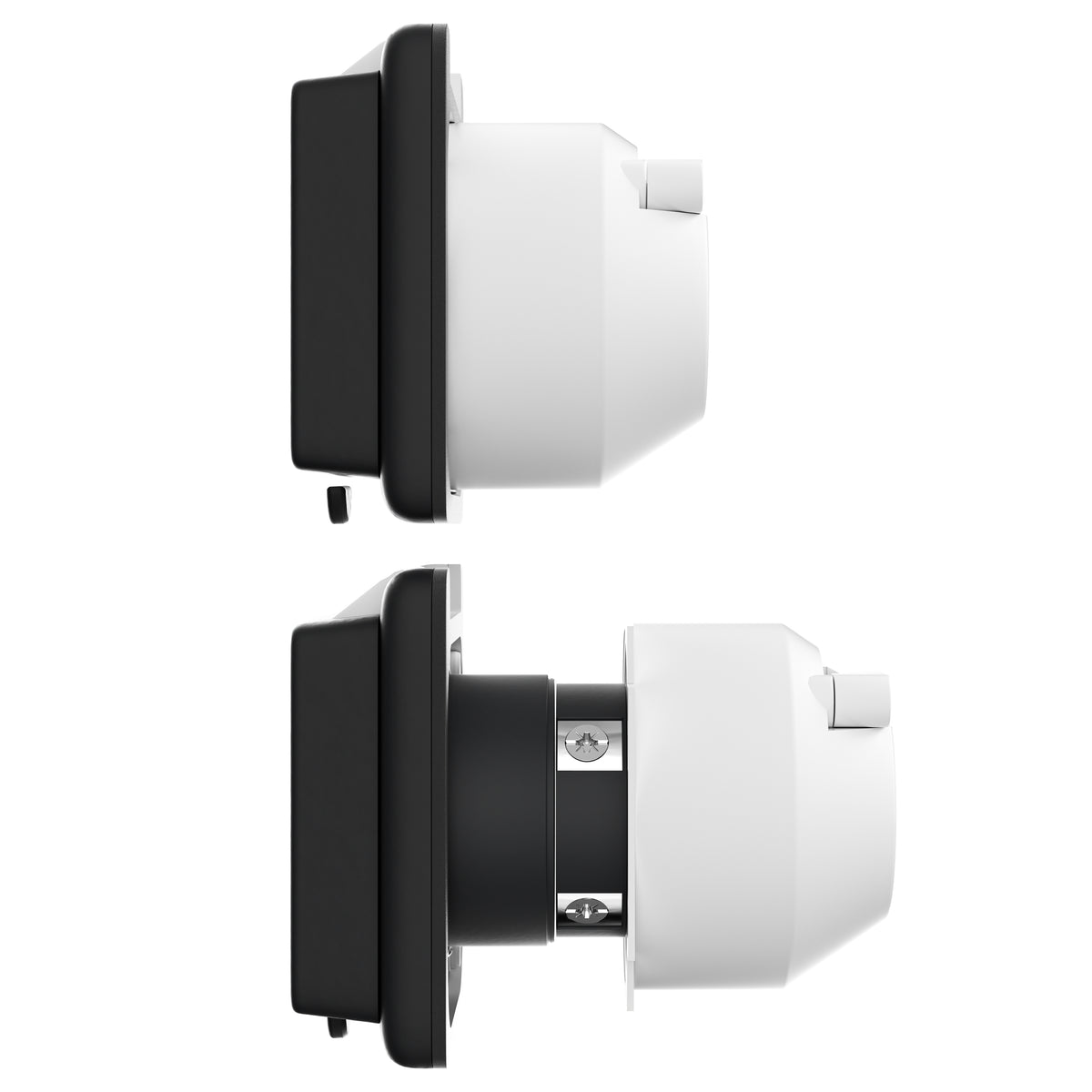 Leisure Cords 30AMP RV Power Inlet Twist Locking NEMA L5-30P 3 Inch (Black)