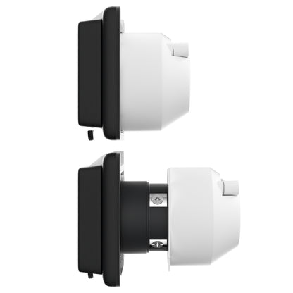 Leisure Cords 30AMP RV Power Inlet Twist Locking NEMA L5-30P 3 Inch (Black)