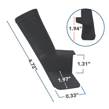 Leisure Coachworks RV Exterior Gutter Spout Extension Kit Replacement for Motorhome Gutter 3.5 Inch (Black)