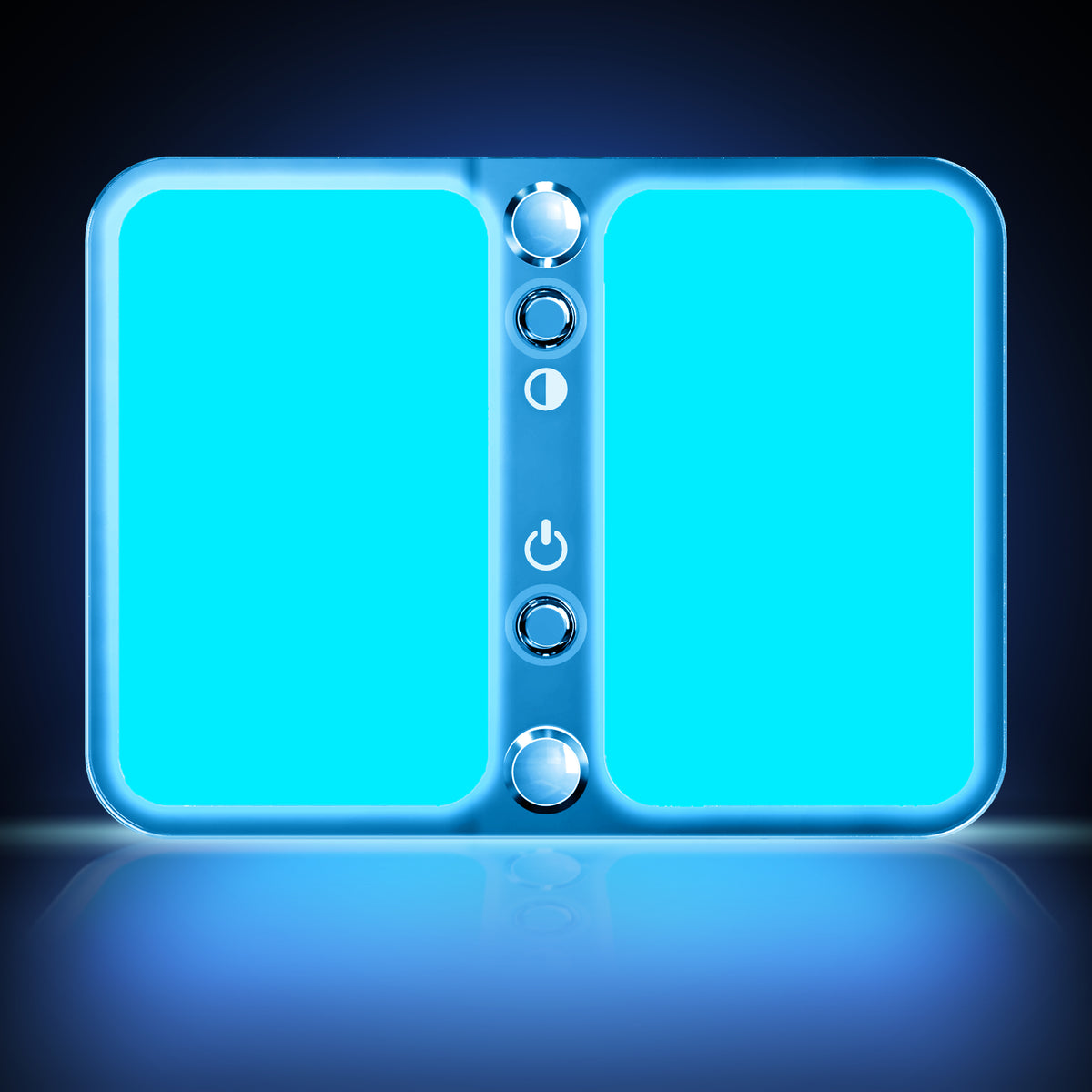 Leisure LED 12V RV LED Single Dome Light Multi-Color Touch Dimmer Switch Frosted Lens 4 Inch (Chrome)