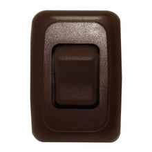 Leisure Coachworks 12V RV Contemporary Single SPST On Off Switch with Bezel 2.83 Inch x 1.91 Inch x 1.22 Inch (Brown)