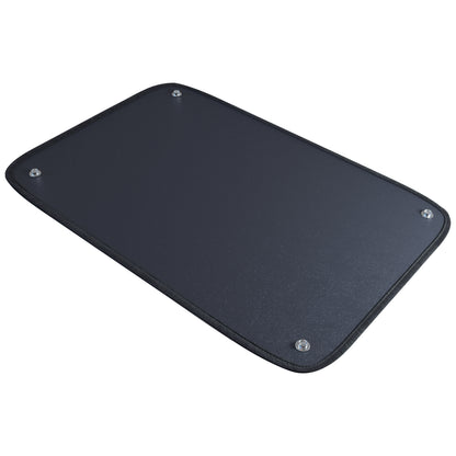 Leisure Coachworks RV Sun Shade Privacy Screen Kit for Entry Door 24 Inch x 16 Inch (Black)