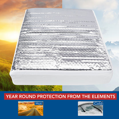 Leisure Coachworks RV Skylight Insulator Sun Shield for Vent 14 Inch x 22 Inch (Reflective)
