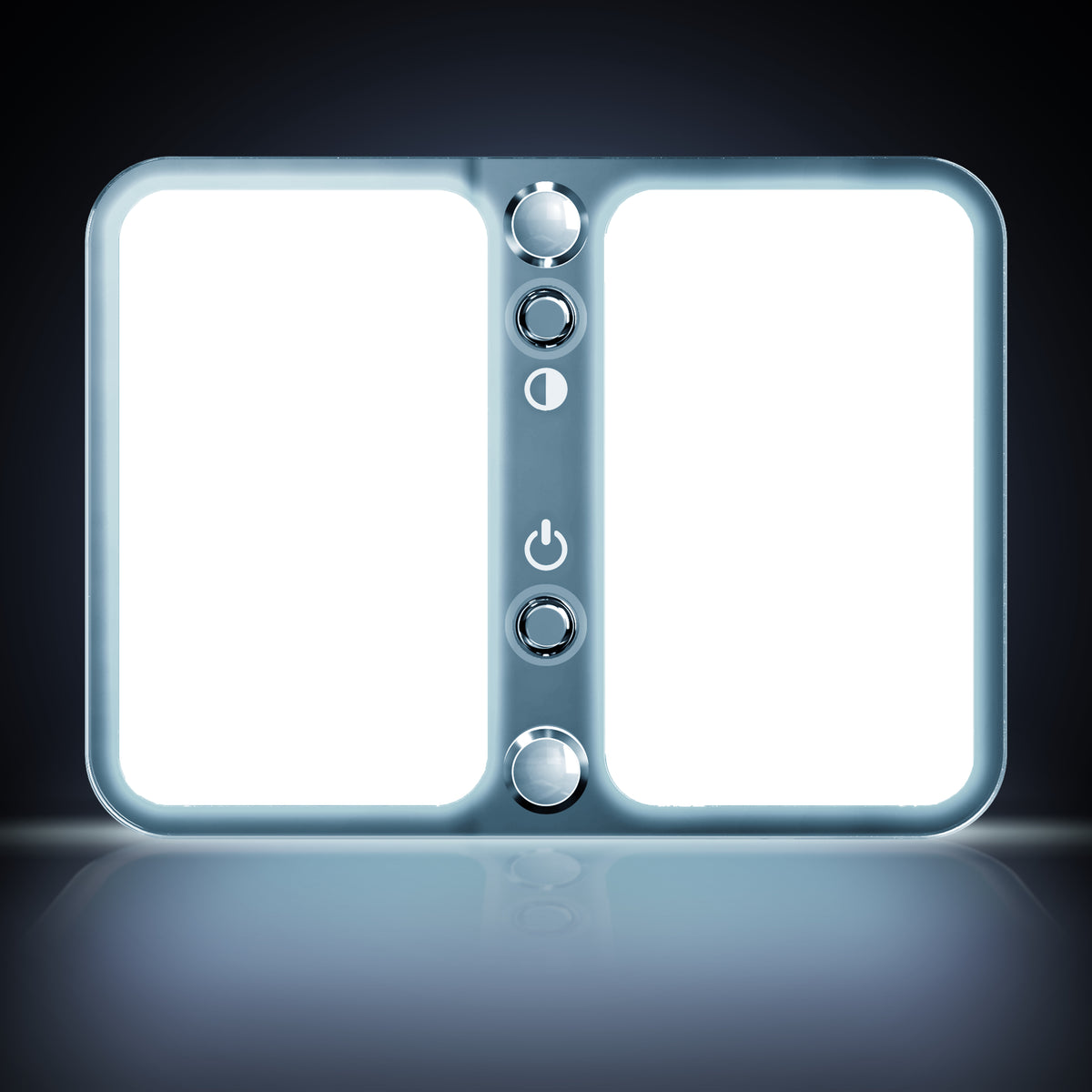 Leisure LED 12V RV LED Single Dome Light Multi-Color Touch Dimmer Switch Frosted Lens 4 Inch (Chrome)