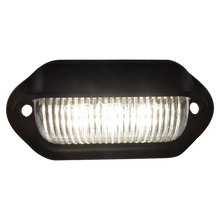 Leisure LED 12V RV Exterior LED License Plate Light Rectangle with Clear Lens 1.5 Inch (Black)