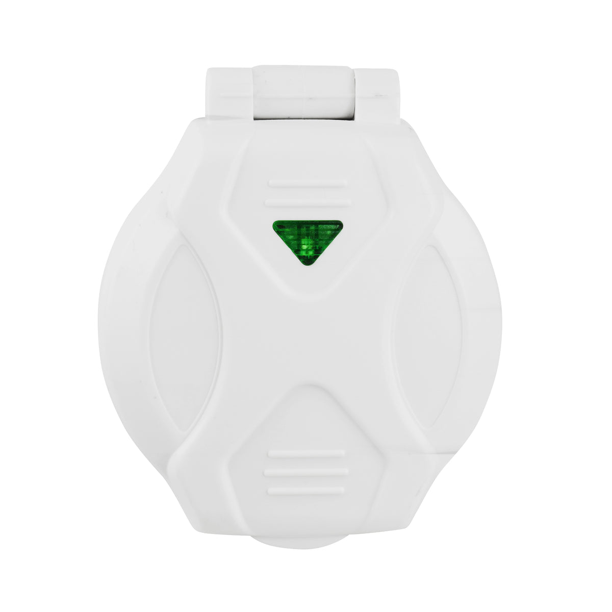 Leisure Cords 50AMP RV Power Inlet Twist Locking LED Indicator NEMA SS2-50P 5 Inch (White)