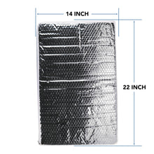 Leisure Coachworks RV Skylight Insulator Sun Shield for Vent 14 Inch x 22 Inch (Reflective)