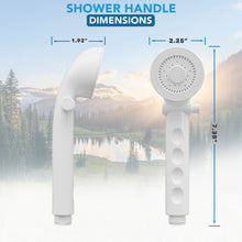 Leisure Coachworks RV Exterior Shower Head Hose Kit Replacement for Cowboy Shower ABS Hose 7.83 Inch x 2.25 Inch (White)