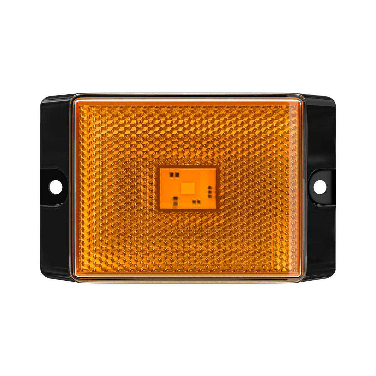 Leisure LED 12V Trailer Exterior LED Submersible Light Kit Square with Red Lens 4 Inch (Red)