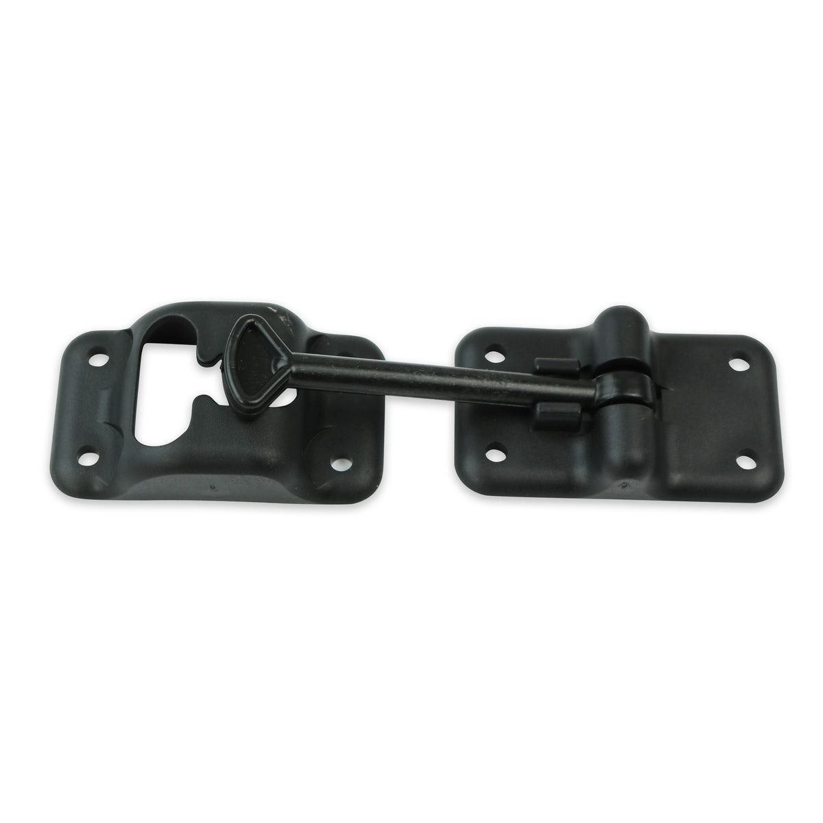 Leisure Coachworks RV Baggage Door Catch Holds Compartment Doors Open T Style 4 Inch (Black)
