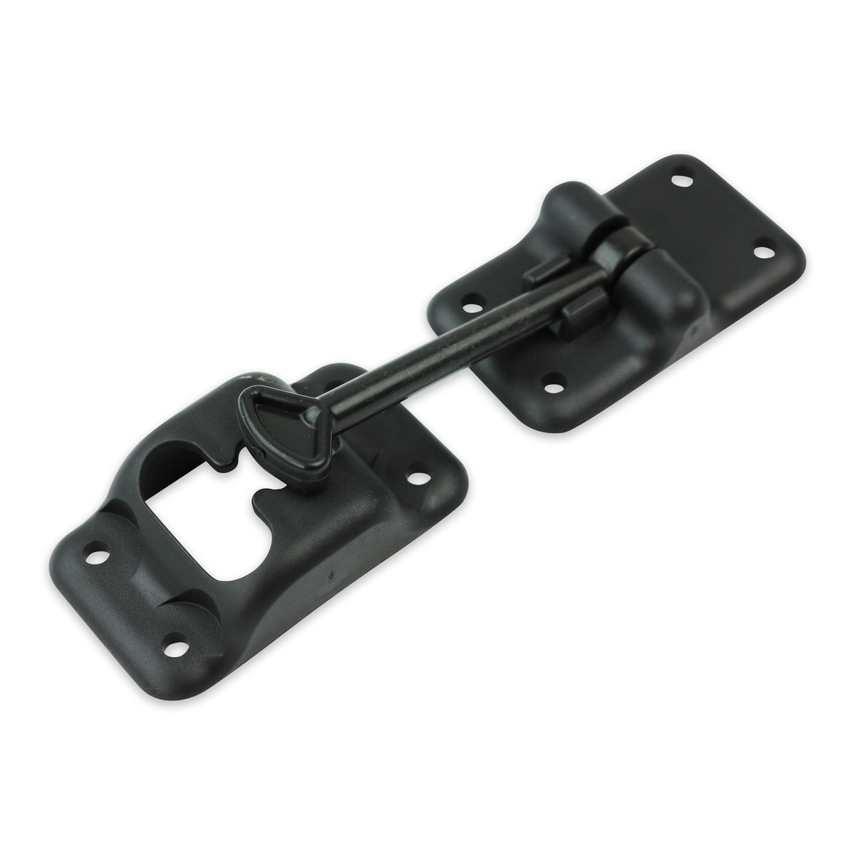 Leisure Coachworks RV Baggage Door Catch Holds Compartment Doors Open T Style 4 Inch (Black)