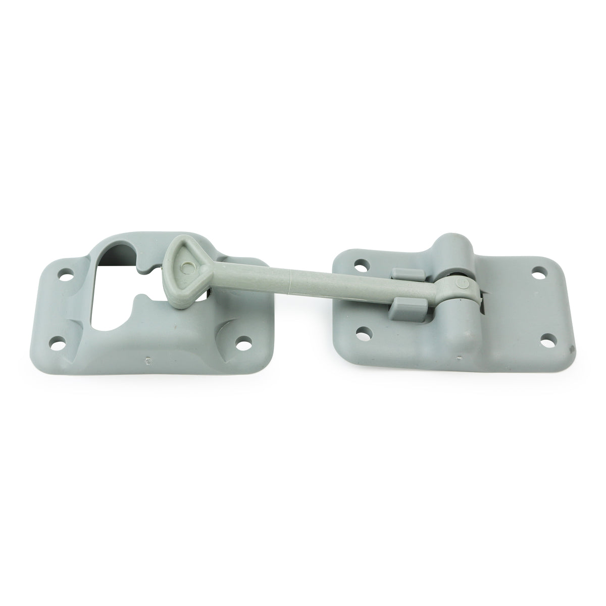 Leisure Coachworks RV Baggage Door Catch Holds Compartment Doors Open T Style 4 Inch (Grey)