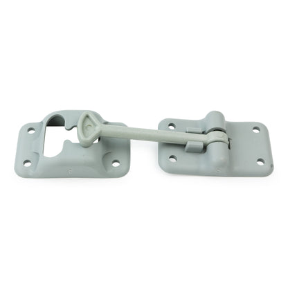 Leisure Coachworks RV Baggage Door Catch Holds Compartment Doors Open T Style 4 Inch (Grey)