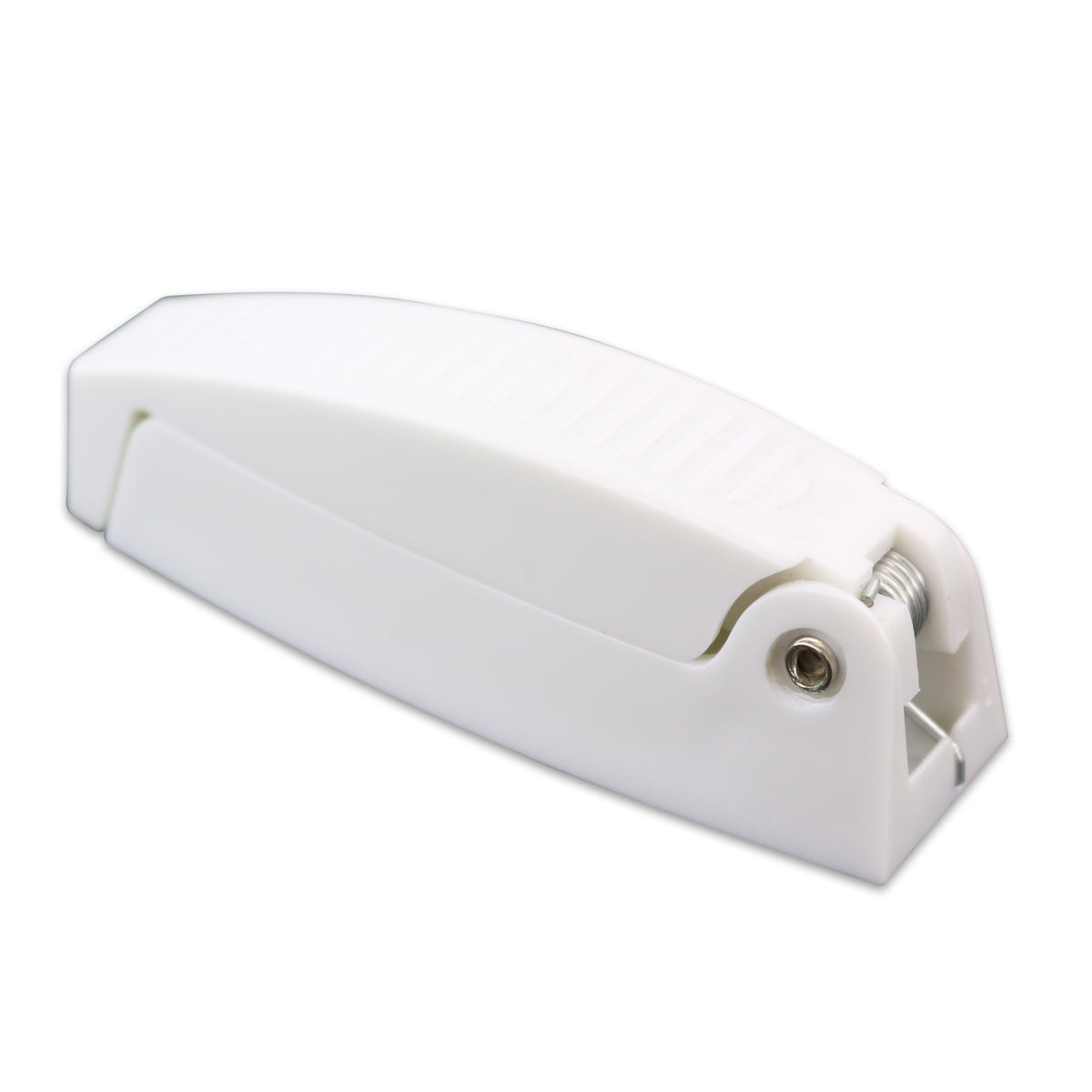 Leisure Coachworks RV Baggage Door Catch Holds Compartment Doors Open 2.5 Inch (White)