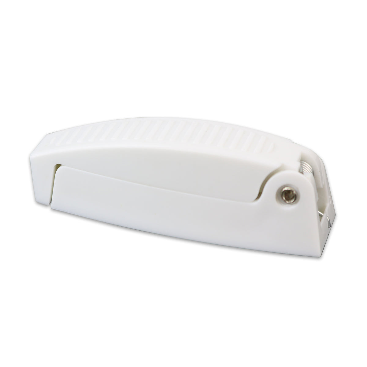 Leisure Coachworks RV Baggage Door Catch Holds Compartment Doors Open 2.5 Inch (White)