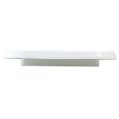Leisure Cords RV Power Cord Utility Hatch Weatherproof Rectangle Door 6.5 Inch x 6 Inch (White)