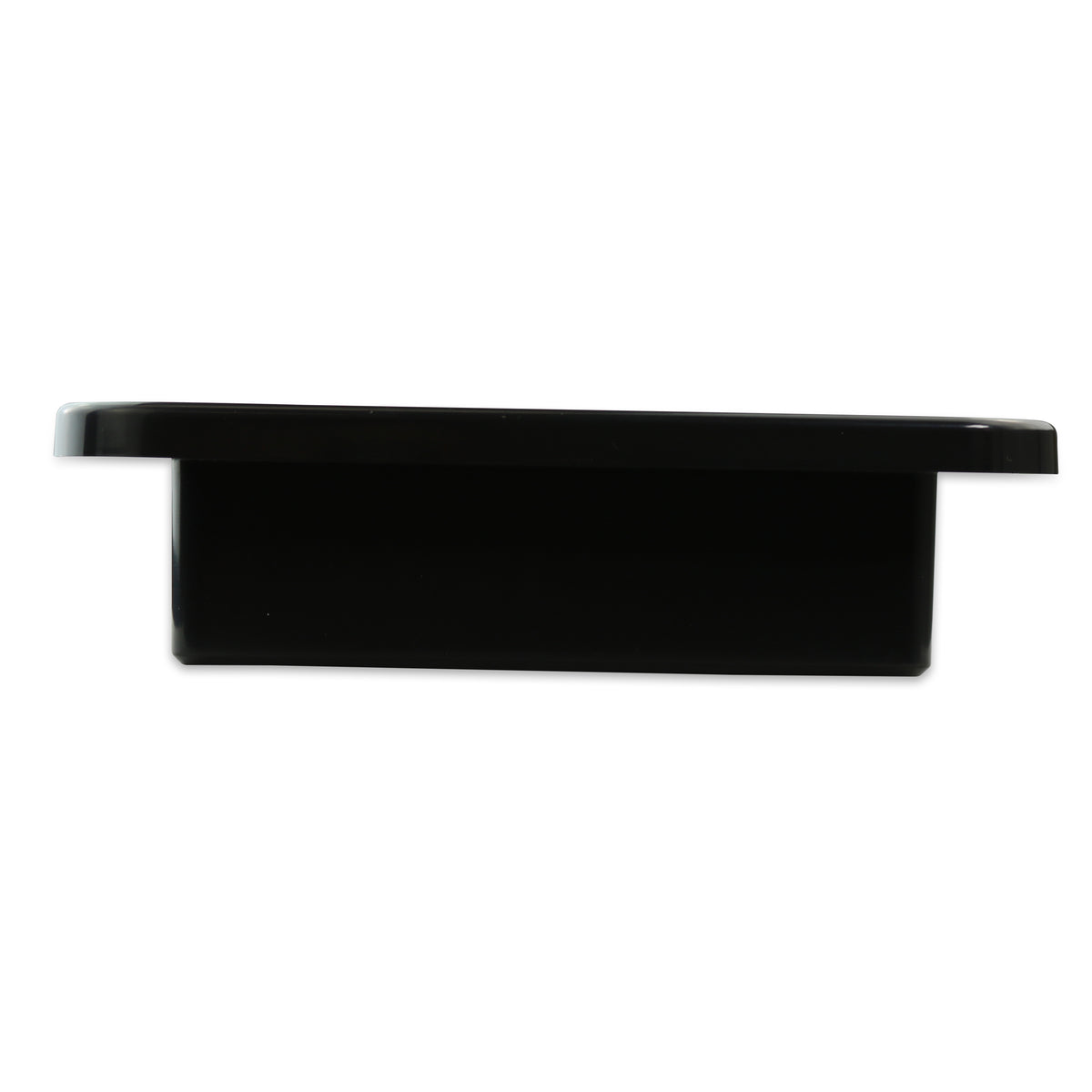 Leisure Cords RV Power Cord Utility Hatch Weatherproof Rectangle Door 7.63 Inch x 6.5 Inch (Black)