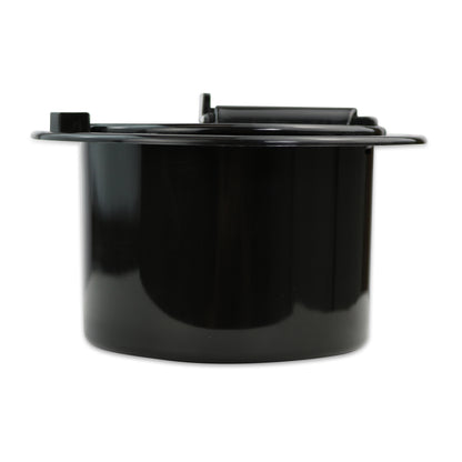 Leisure Cords RV Power Cord Utility Hatch Weatherproof Round Door 4.6 Inch x 2.6 Inch (Black)