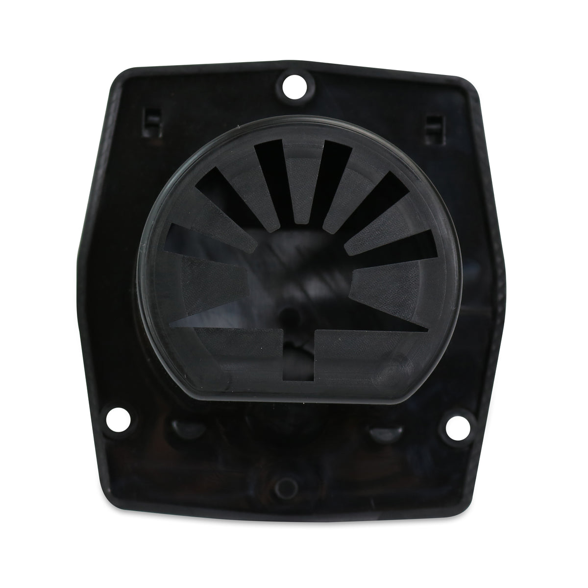 Leisure Cords RV Power Cord Utility Hatch Weatherproof Octagon Door 4.31 Inch x 3.88 Inch (Black)