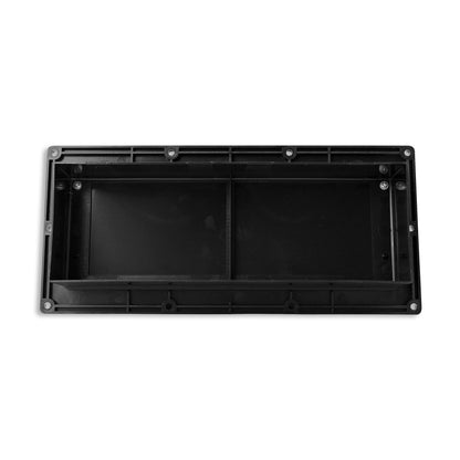 Leisure Coachworks RV Exhaust Vent Cover Replacement for 11.7 Inch x 5.2 Inch Rangehood (Black)