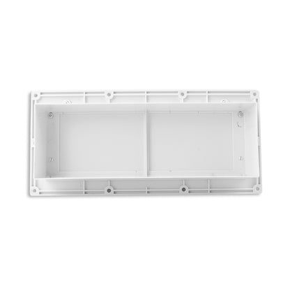 Leisure Coachworks RV Exhaust Vent Cover Replacement for 11.7 Inch x 5.2 Inch Rangehood (White)