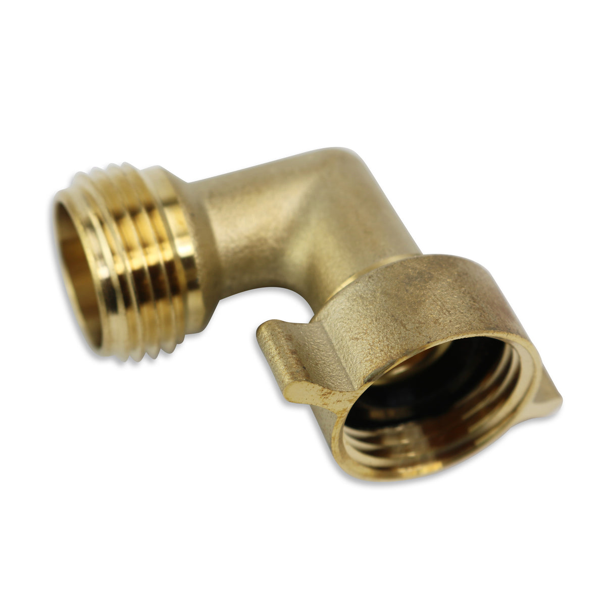 Leisure Coachworks RV 90 Degree Elbow for 3/4 Inch Water Intake Fitting Solid Brass (Brass)