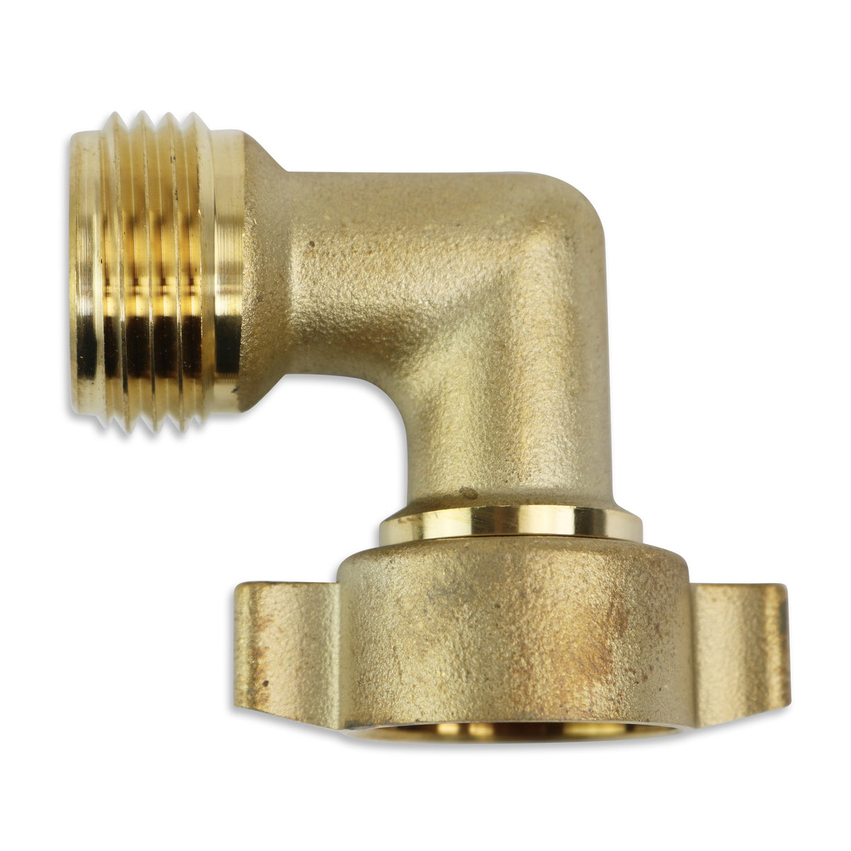 Leisure Coachworks RV 90 Degree Elbow for 3/4 Inch Water Intake Fitting Solid Brass (Brass)