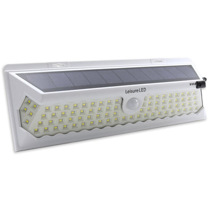 Leisure LED 12V RV Exterior LED Solar Light Cool White with Switch 3 Mode Motion Sensor 12 Inch (White)