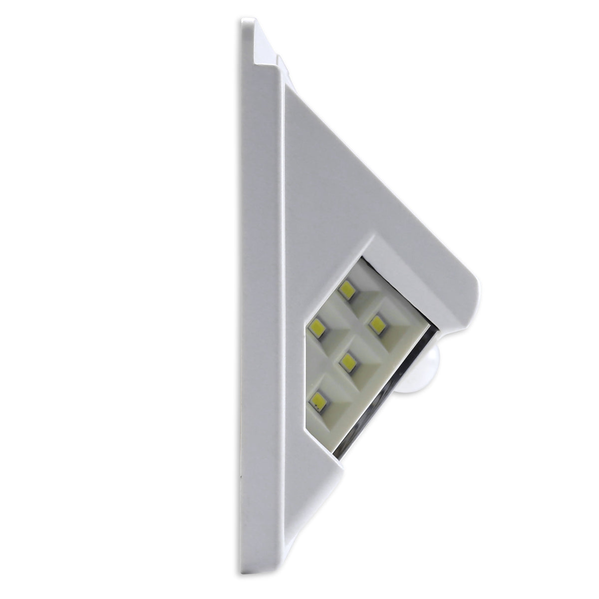 Leisure LED 12V RV Exterior LED Solar Light Cool White with Switch 3 Mode Motion Sensor 12 Inch (White)