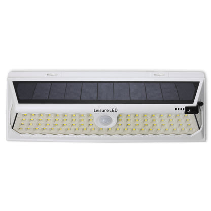 Leisure LED 12V RV Exterior LED Solar Light Cool White with Switch 3 Mode Motion Sensor 12 Inch (White)