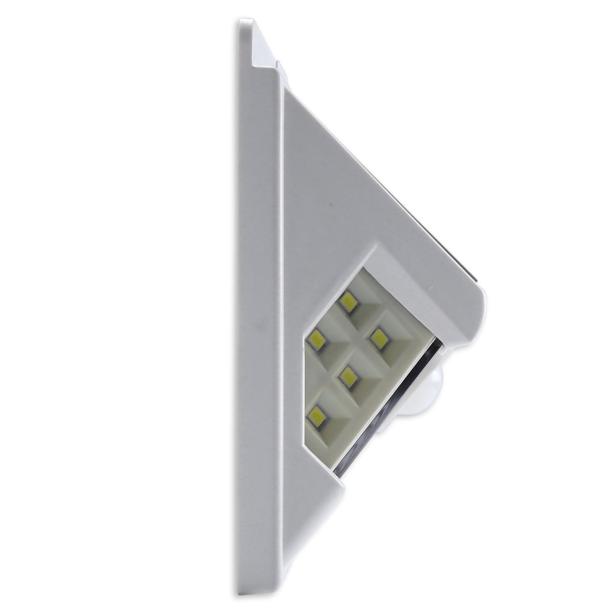 Leisure LED 12V RV Exterior LED Solar Light Cool White with Switch 3 Mode Motion Sensor 120SMD 12 Inch (White)