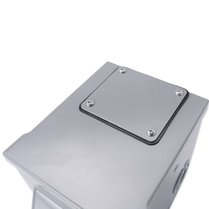 Leisure Cords 30AMP RV Generator Power Inlet Box NEMA TT-30R 5 Inch (Grey)