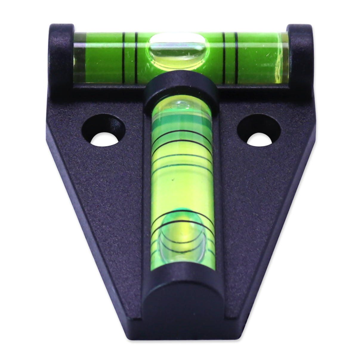Leisure Coachworks RV Bubble Level Multipurpose 2 Way T Level 1.63 Inch x 2.25 Inch x 0.5 Inch (Black)