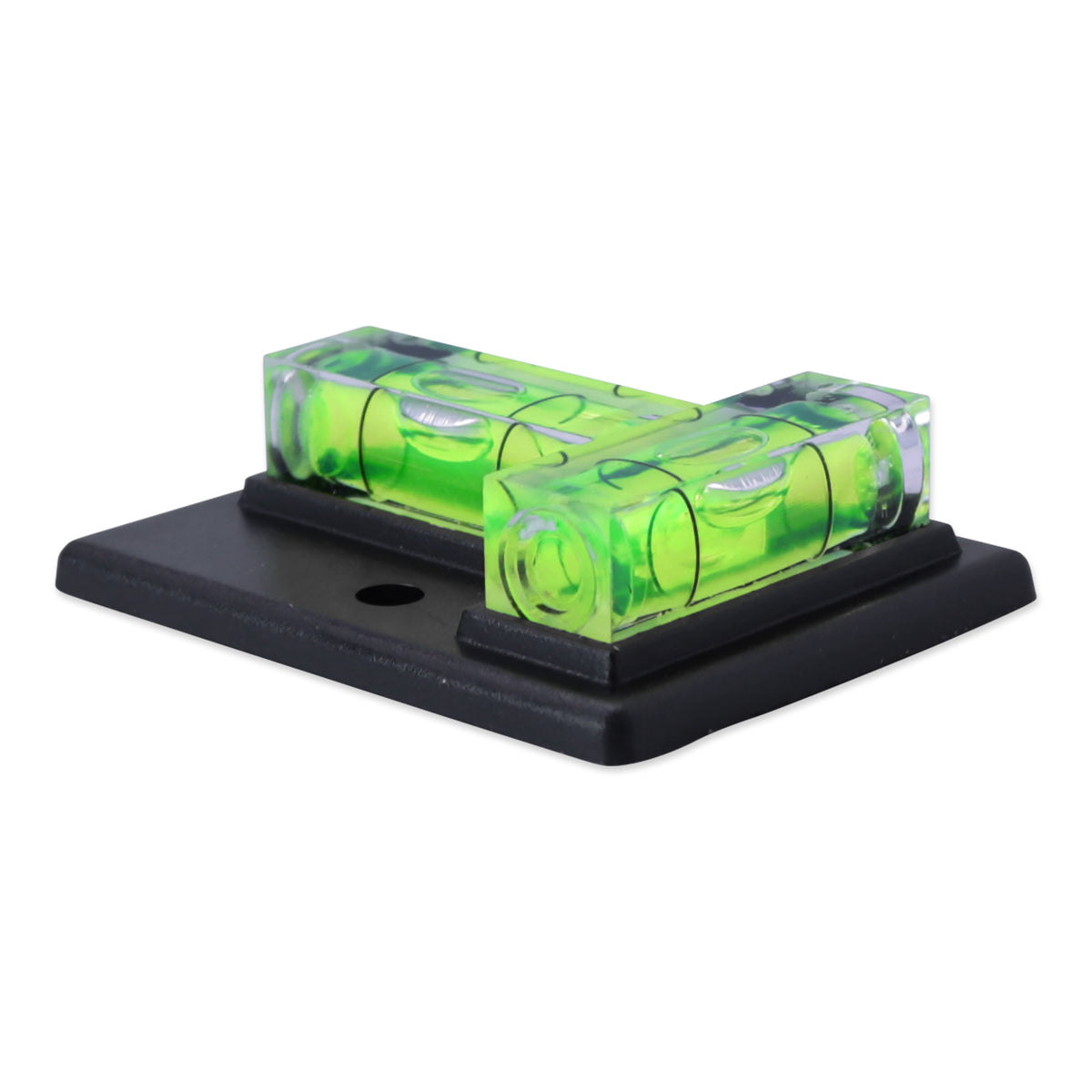 Leisure Coachworks RV Bubble Level Multipurpose 2 Way T Level 1.5 Inch x 2 Inch x 0.5 Inch Rectangle (Black)