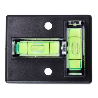 Leisure Coachworks RV Bubble Level Multipurpose 2 Way T Level 1.5 Inch x 2 Inch x 0.5 Inch Rectangle (Black)