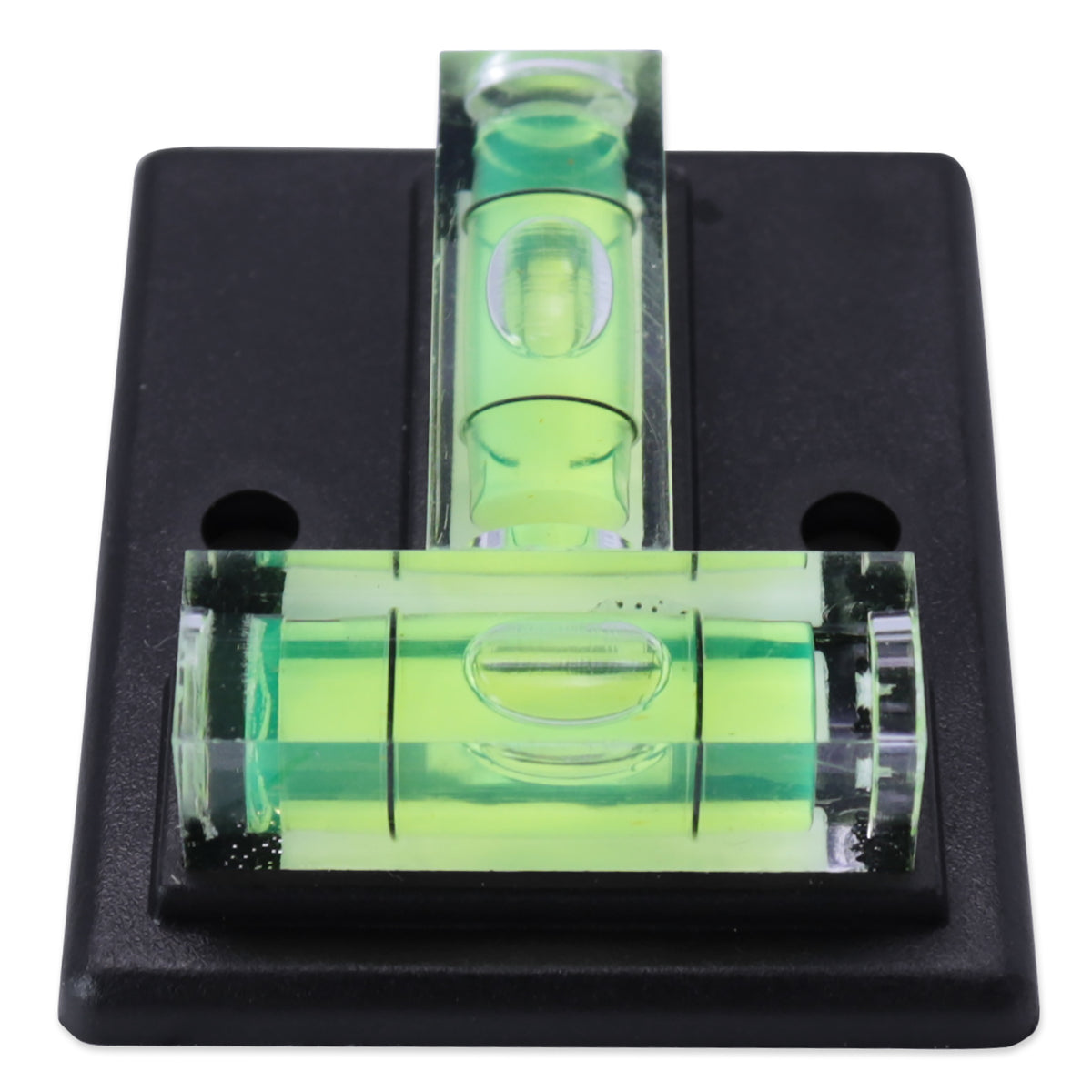 Leisure Coachworks RV Bubble Level Multipurpose 2 Way T Level 1.5 Inch x 2 Inch x 0.5 Inch Rectangle (Black)