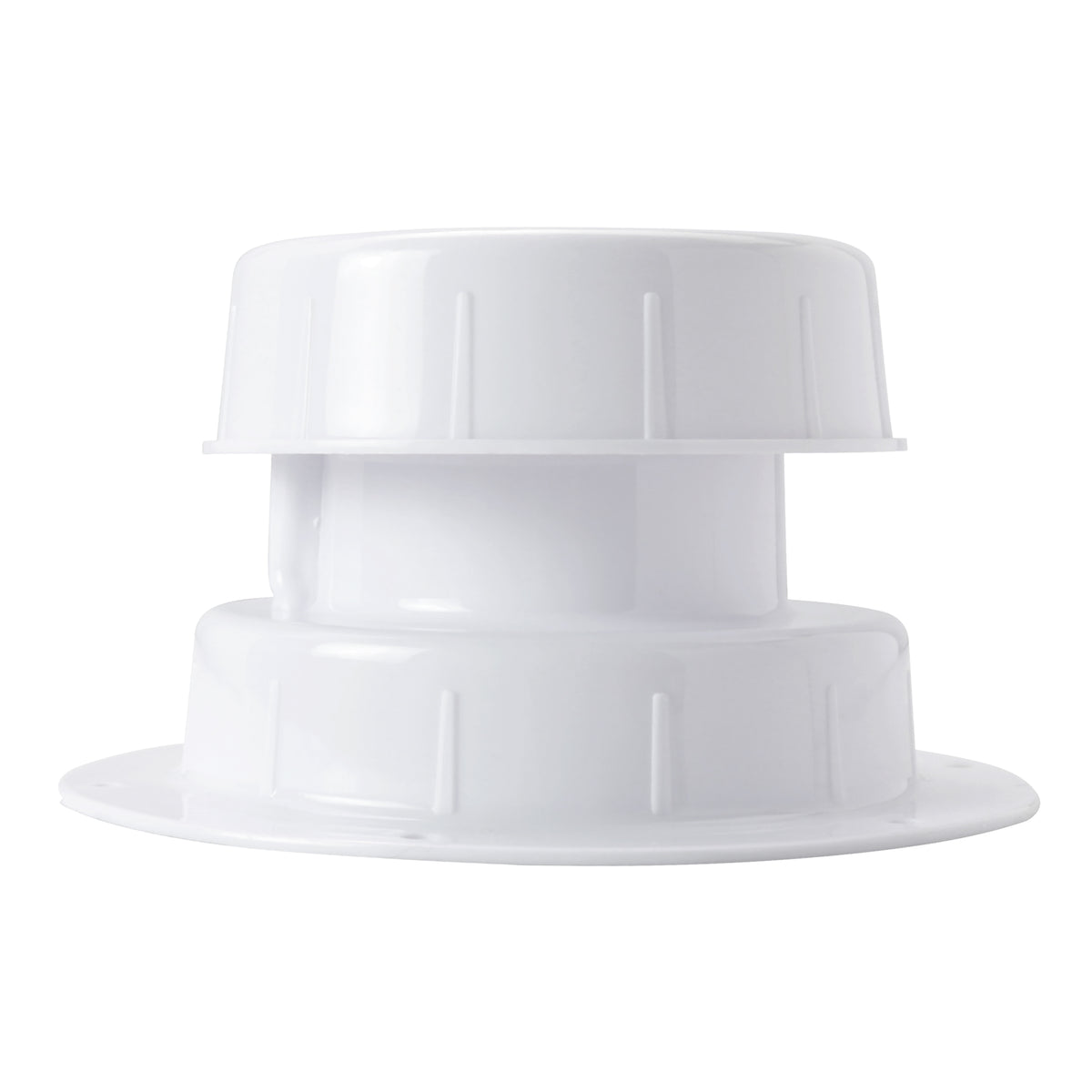 Leisure Coachworks RV Plumbing Roof Vent Cap Replacement for 1 Inch to 2.38 Inch Sewer Vent Cap (White)