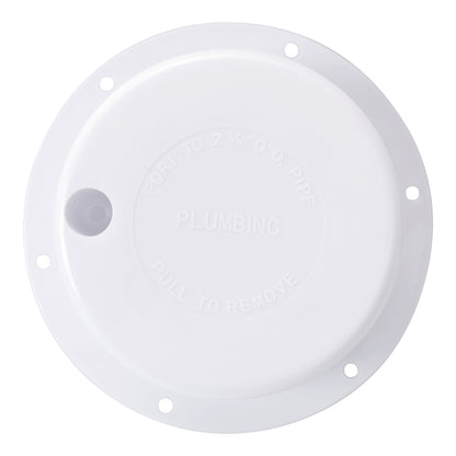 Leisure Coachworks RV Plumbing Roof Vent Cap Replacement for 1 Inch to 2.38 Inch Sewer Vent Cap (White)