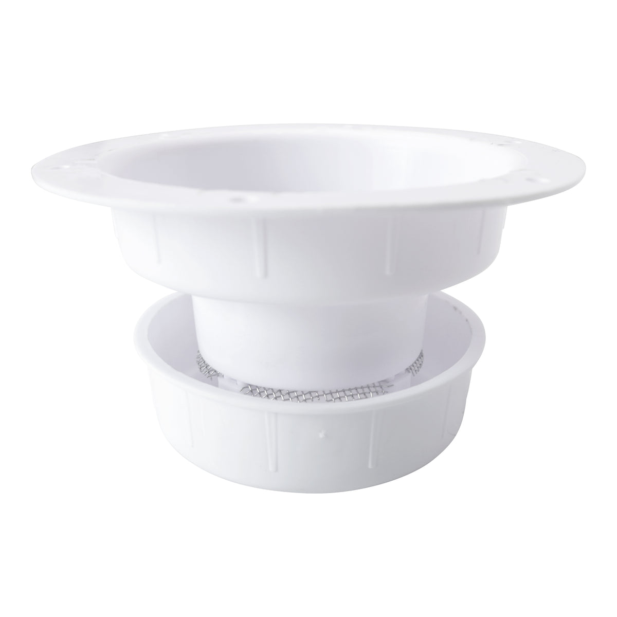 Leisure Coachworks RV Plumbing Roof Vent Cap Replacement for 1 Inch to 2.38 Inch Sewer Vent Cap (White)